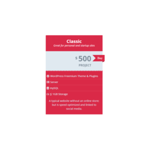 Classic Website Plan