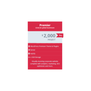 Premier Website Project