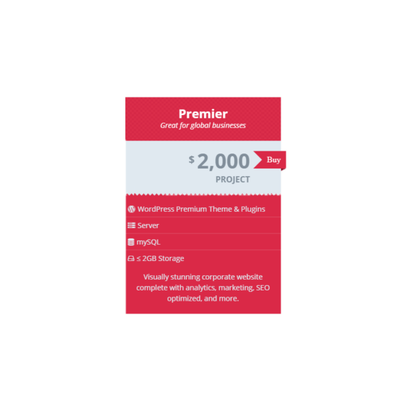 Premier Website Project